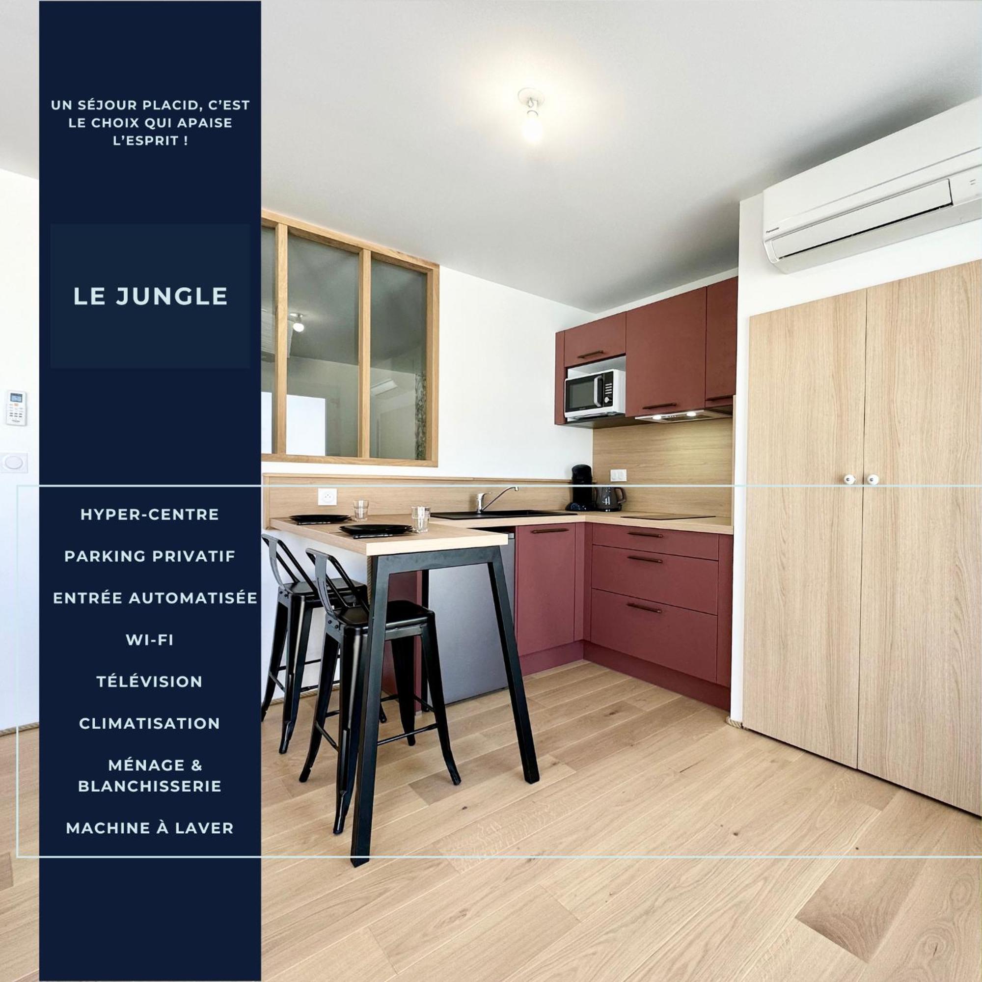 Le Jungle - Neuf - Parking Prive - Hyper Centre Apartment *